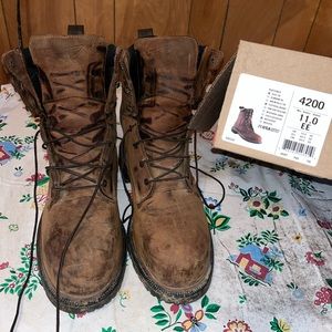 Red Wing Steel Toe Work Boots